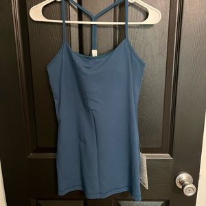 NWT Lululemon Teal Power Pose Tank Size 8